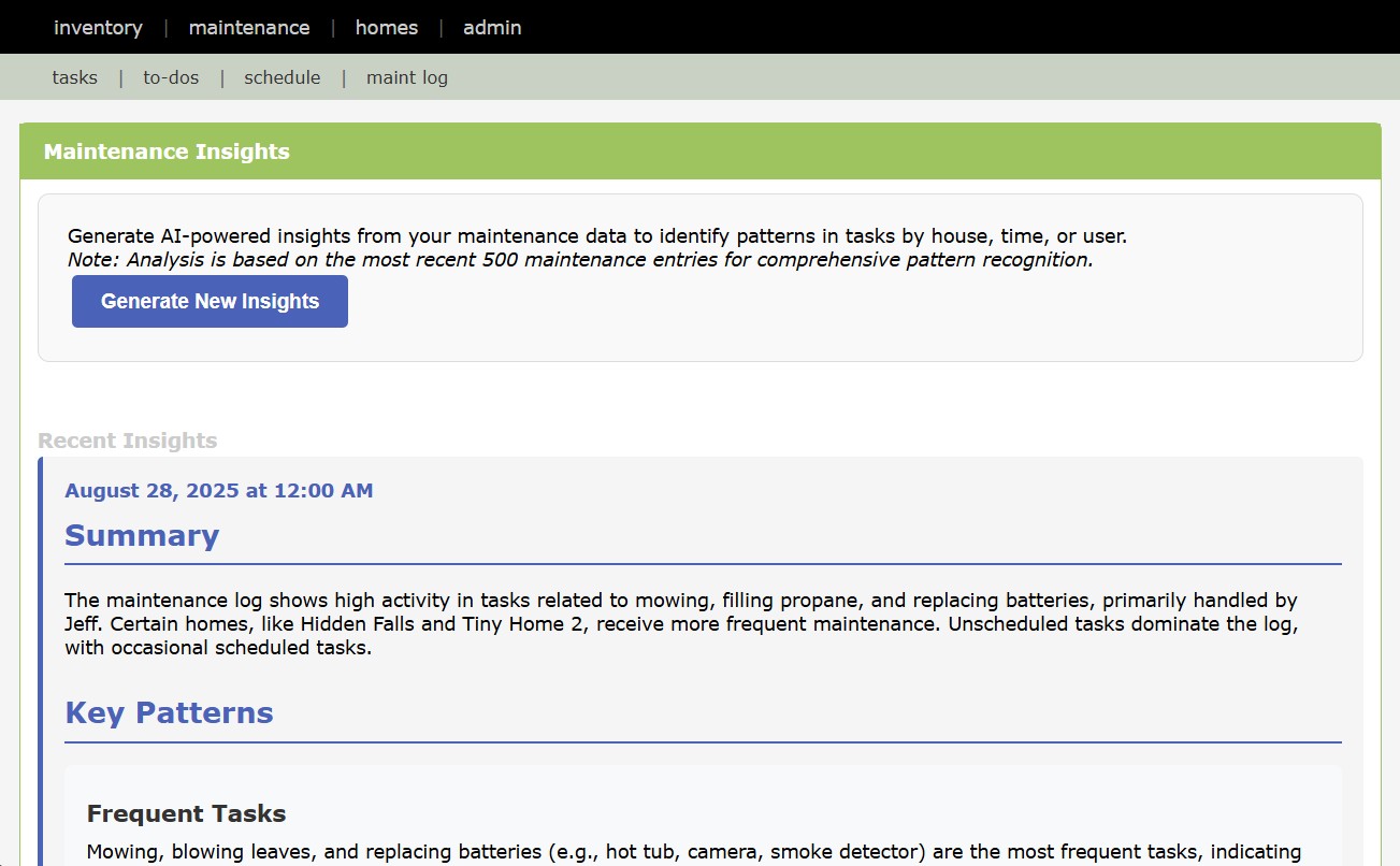 Maintenance Analytics